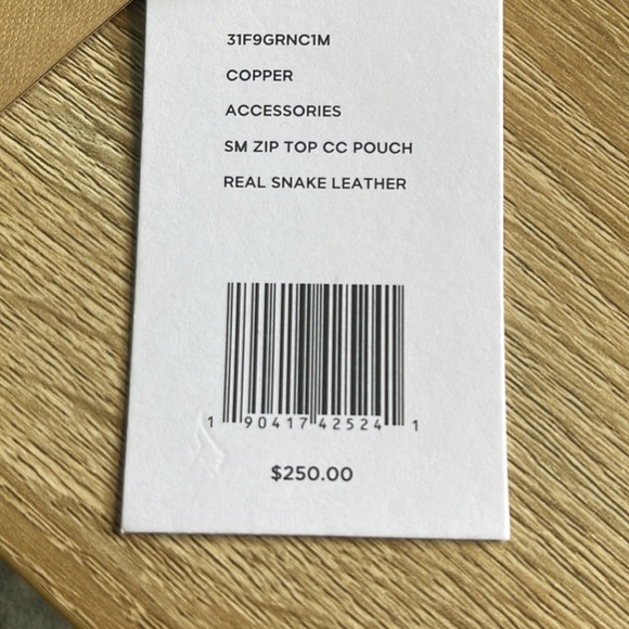 Michael Kors Collection Zip Pouch - Picture 4 of 4